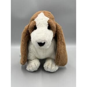 RARE 1985 Gund Basset Hound Plush Dog 18” Lifelike Collector’s Classics